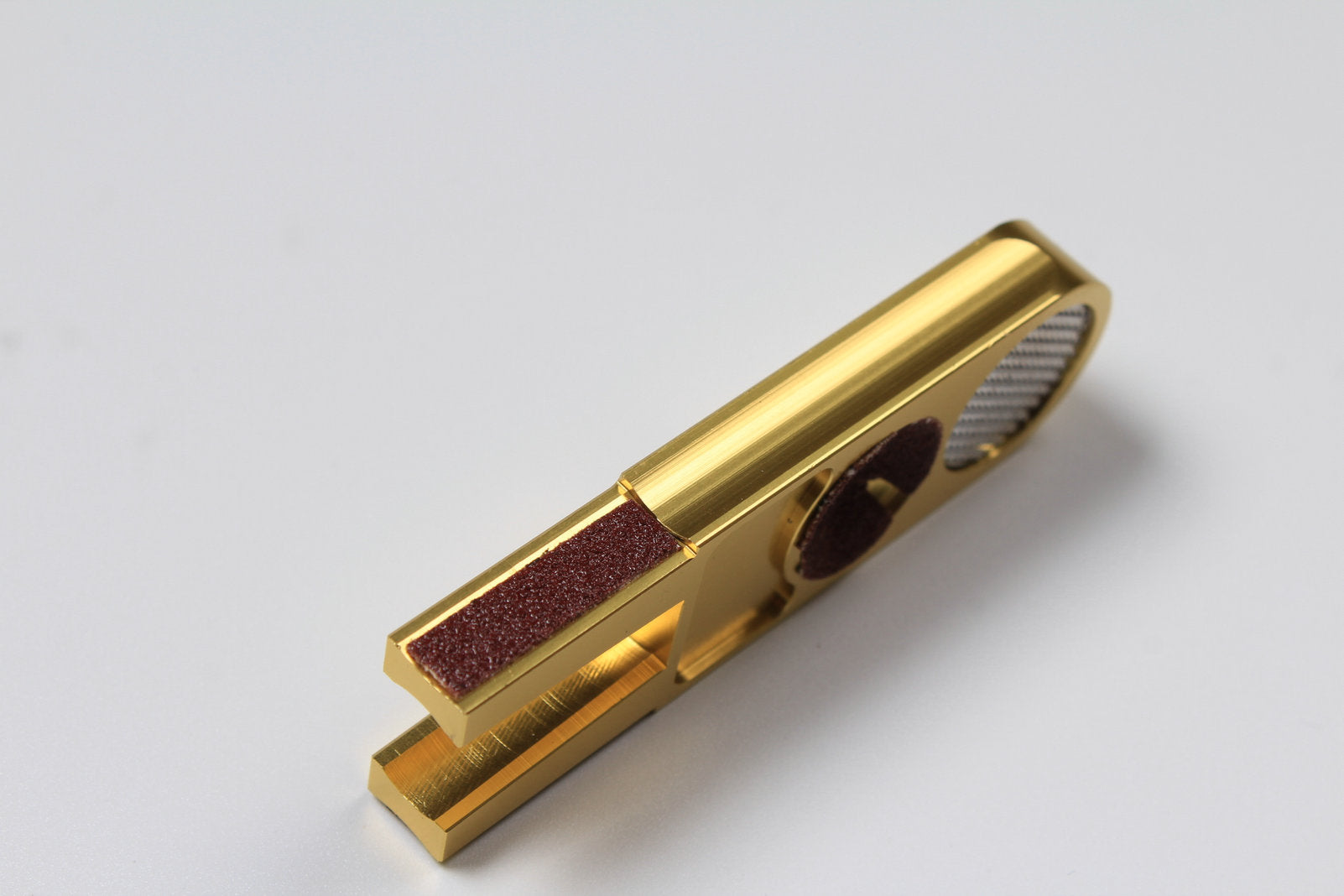 muti-functional u-shape billiards pool cue tip trimmers burnisher repairer tool