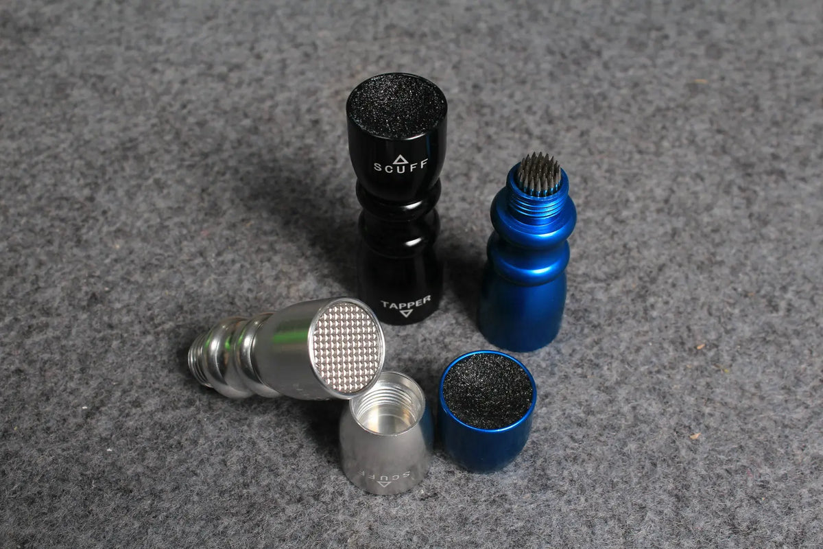 3 in 1 tip mate tool with a shaper, scuffer and a tips pick