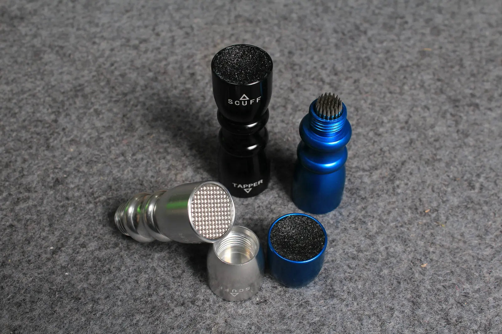 3 in 1 tip mate tool with a shaper, scuffer and a tips pick