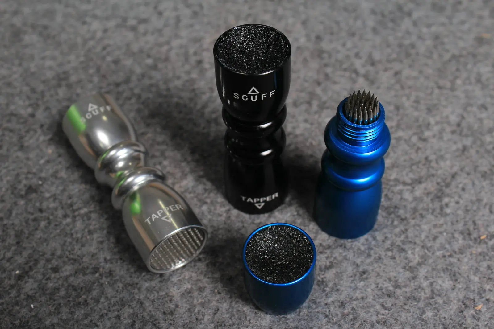 3 in 1 tip mate tool with a shaper, scuffer and a tips pick