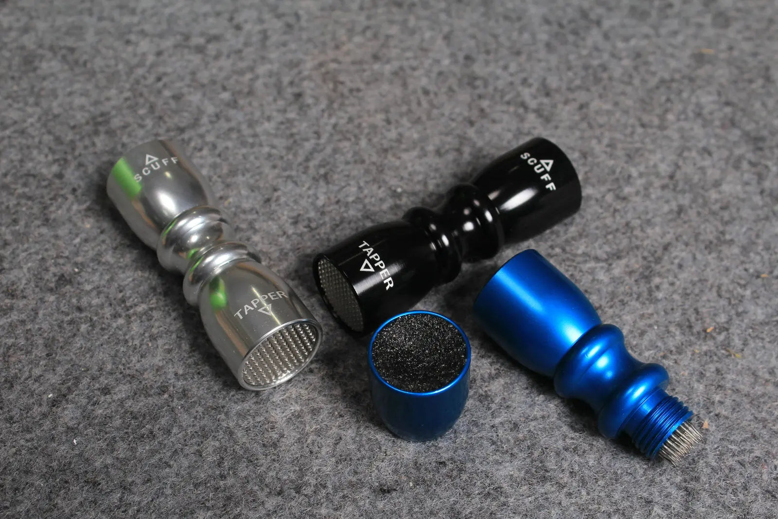 3 in 1 tip mate tool with a shaper, scuffer and a tips pick