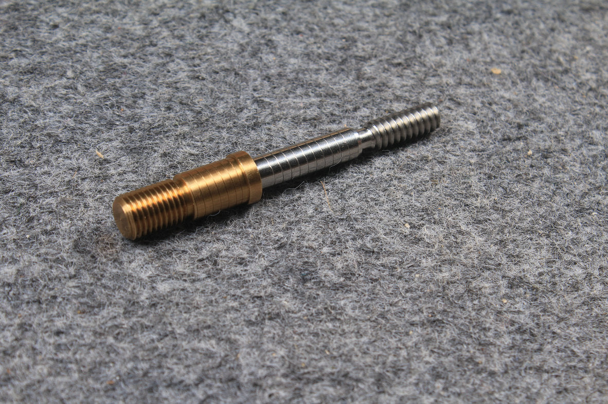 uniloc 303 s.s joint pin &amp; 7/16-20 brass insert-highly polished