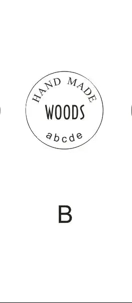 woods personalised cue / case - plate laser engraving printing service