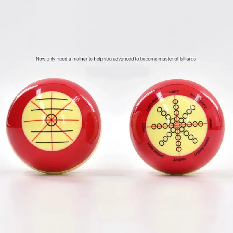 Chinese Black 8 Nine Ball Special Coach Training Cue Ball WOODS CUES