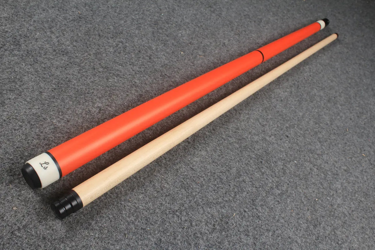 3 piece jump & break cue stick Maple shaft billiards cue13.5 mm tip WOODS CUES