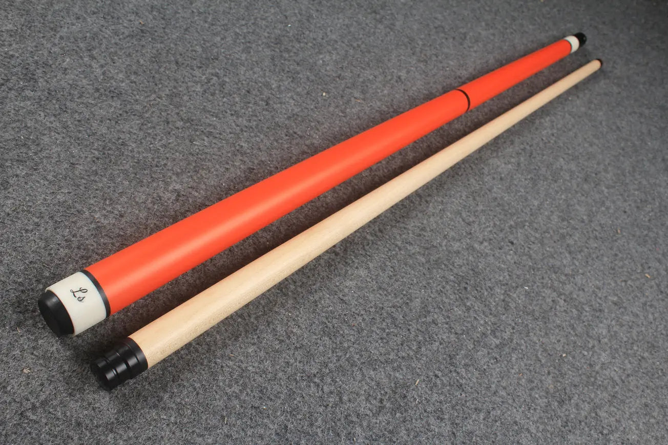 3 piece jump & break cue stick Maple shaft billiards cue13.5 mm tip WOODS CUES