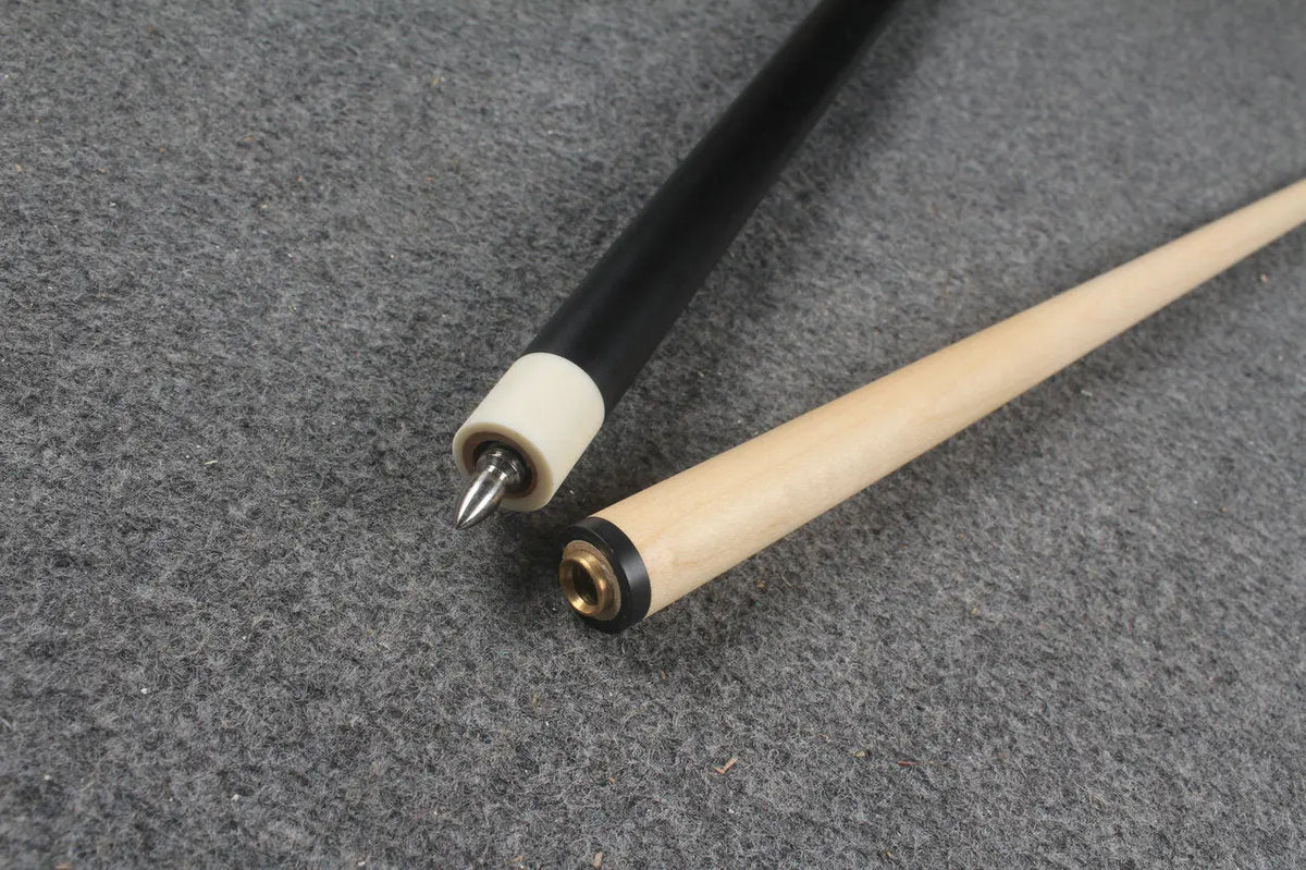 3 piece jump & break cue stick Maple shaft billiards cue13.5 mm tip WOODS CUES