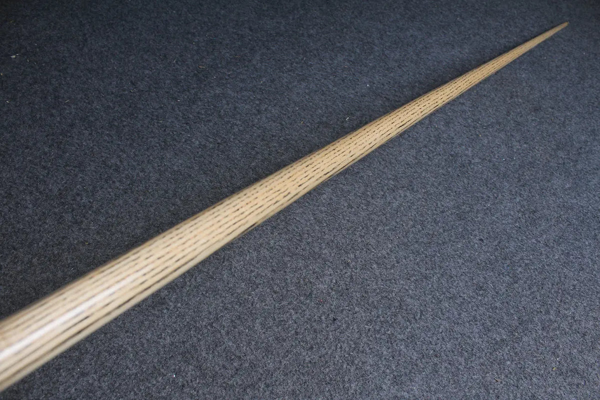 1 piece handmade ash english pool cue - variant length , variant tip size WOODS CUES