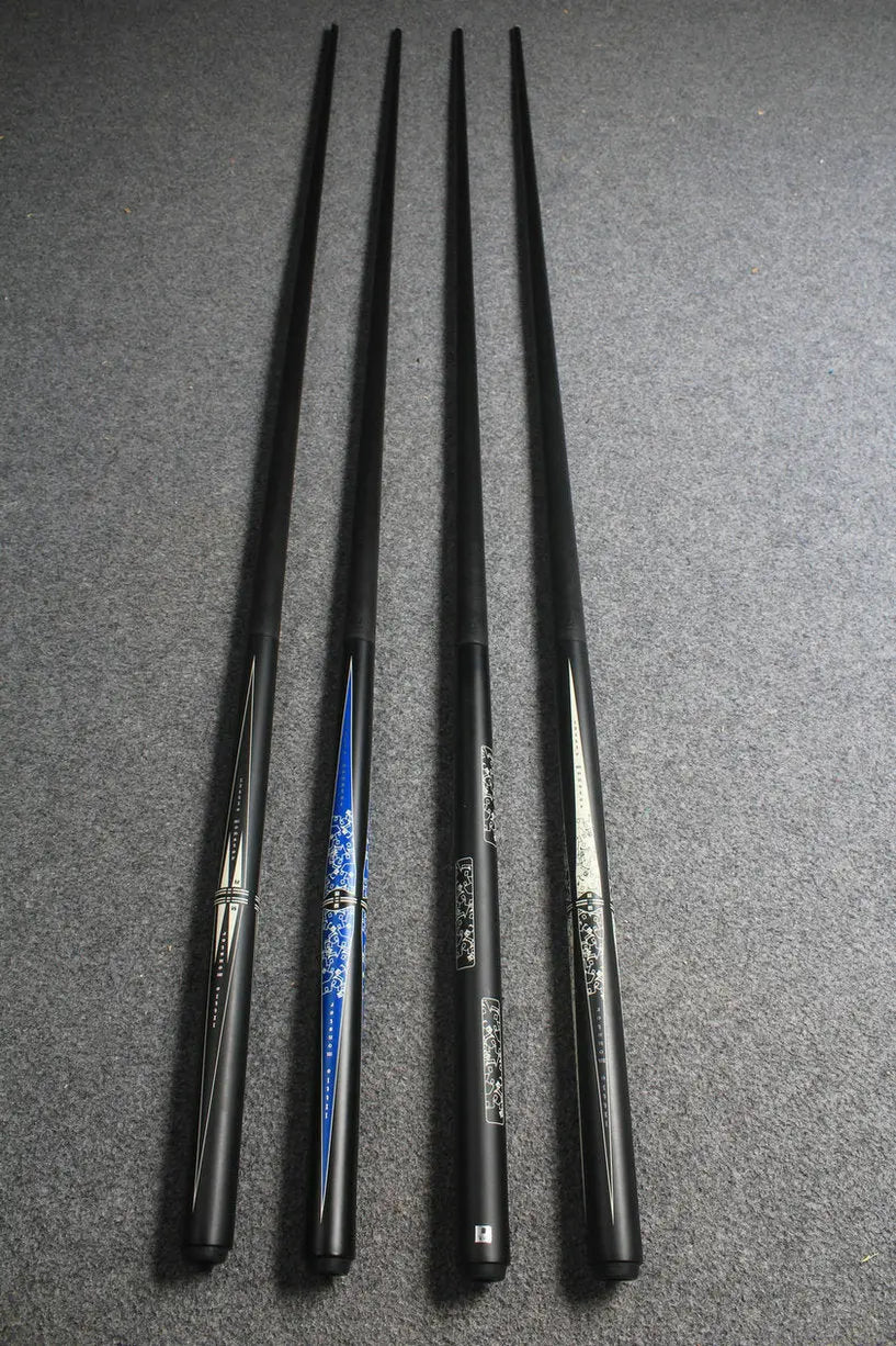 3/4 joint carbon fiber shaft chinese 8 ball pool cue little monster