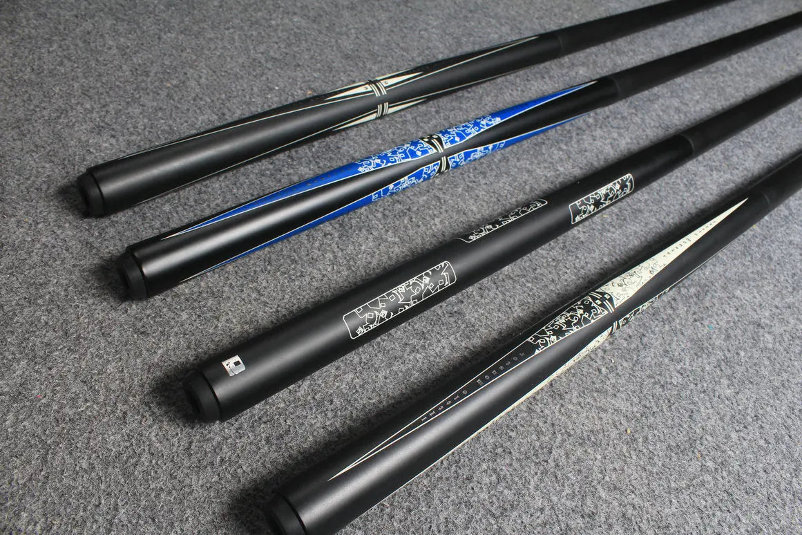 3/4 joint carbon fiber shaft chinese 8 ball pool cue little monster