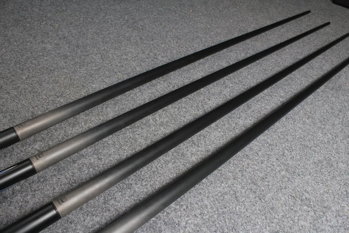 3/4 joint carbon fiber shaft chinese 8 ball pool cue little monster