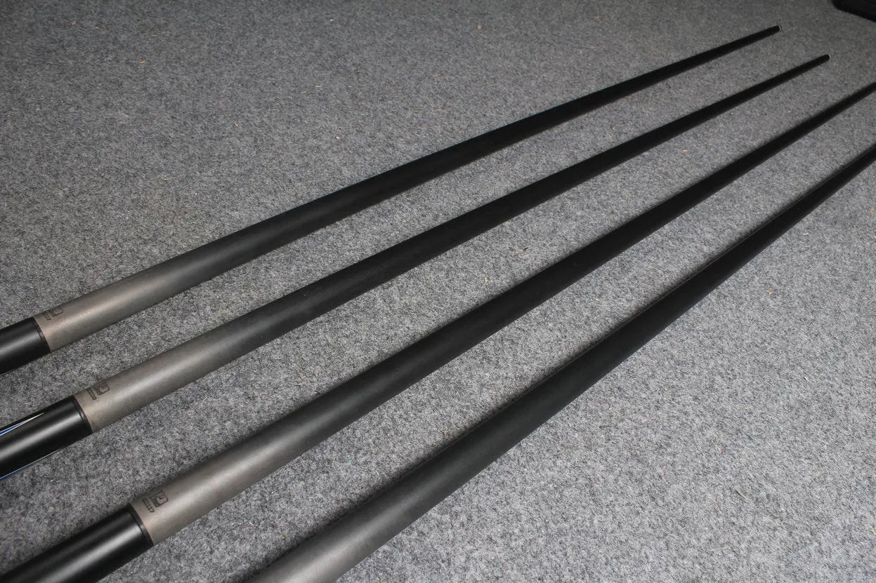3/4 joint carbon fiber shaft chinese 8 ball pool cue little monster