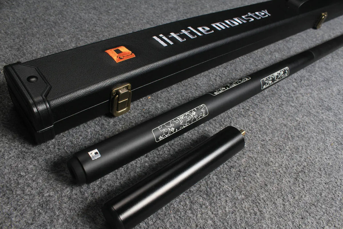 3/4 joint carbon fiber shaft chinese 8 ball pool cue little monster