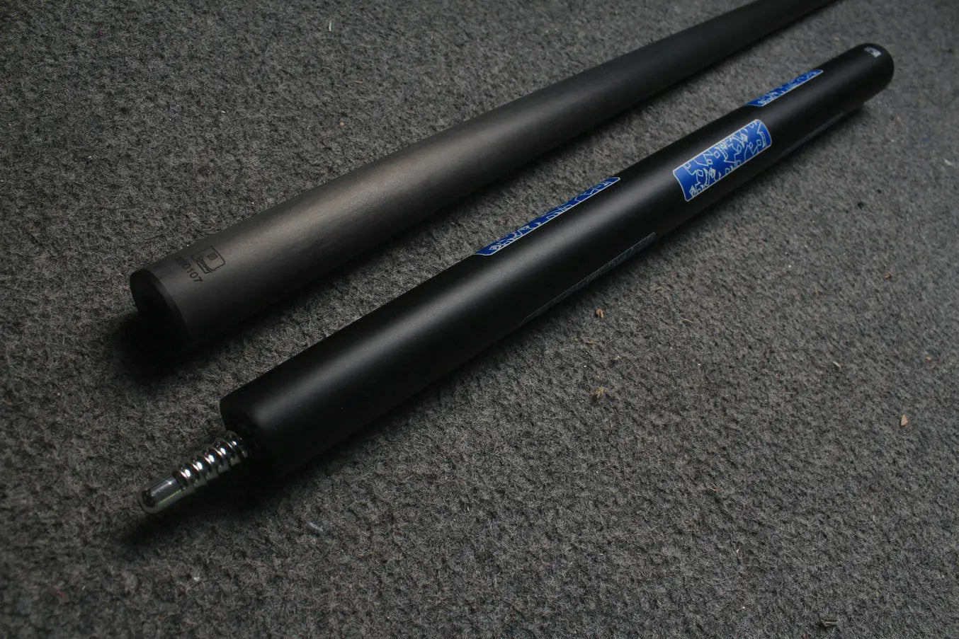 3/4 joint carbon fiber shaft chinese 8 ball pool cue little monster