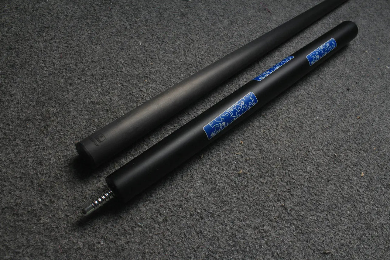 3/4 joint carbon fiber shaft chinese 8 ball pool cue little monster