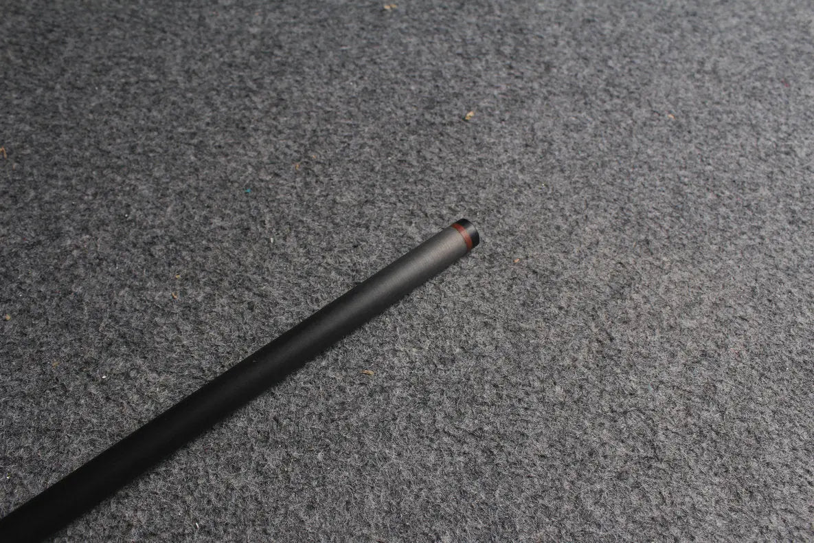 carbon shaft billiards cue jump cue stick rubber wrap little monster
