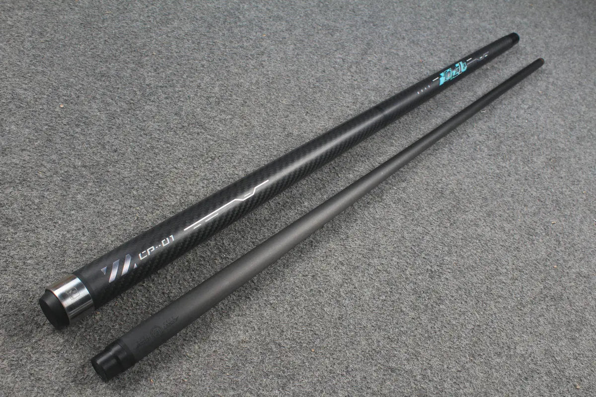 3 Piece Carbon Fiber Shaft  Billiards  Punch&Jump  Cue Stick 12.5 mm Tip Formula series little monster