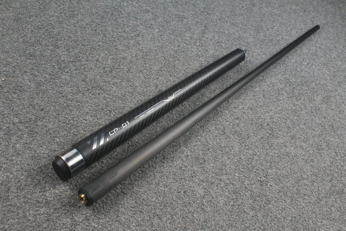 3 Piece Carbon Fiber Shaft  Billiards  Punch&Jump  Cue Stick 12.5 mm Tip Formula series little monster