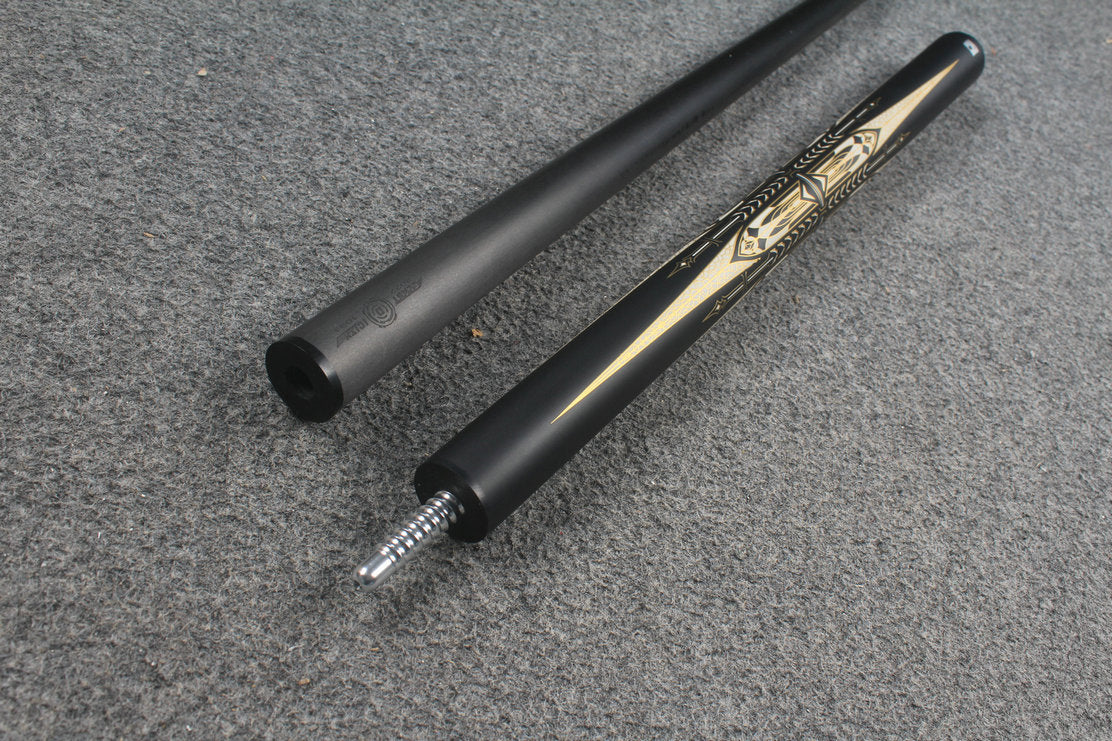 3/4 joint carbon fiber shaft chinese 8-ball cue Medieval series