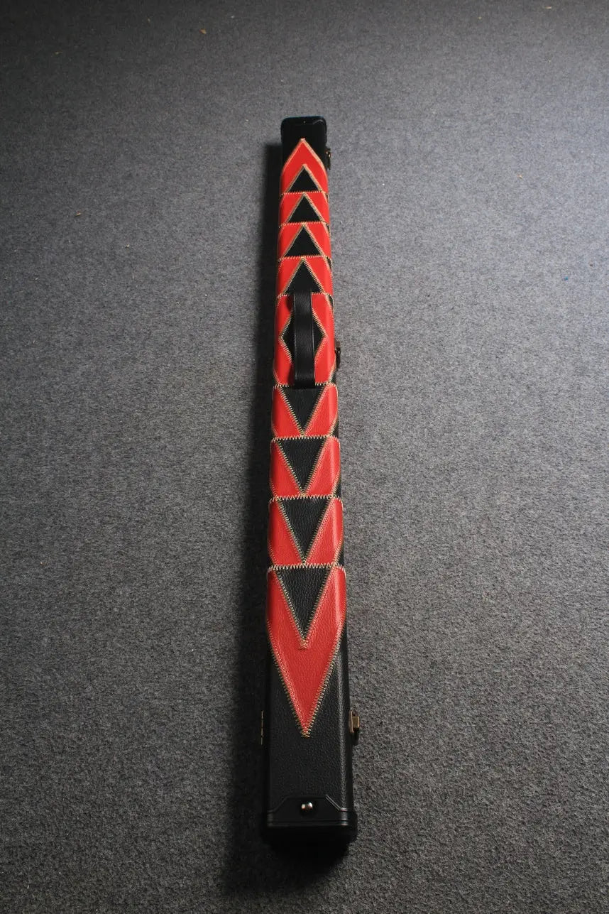 3/4 patchwork snooker cue case