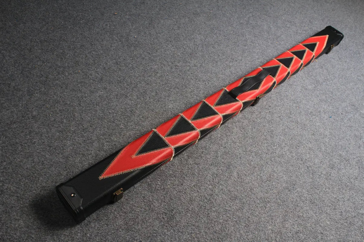 3/4 patchwork snooker cue case