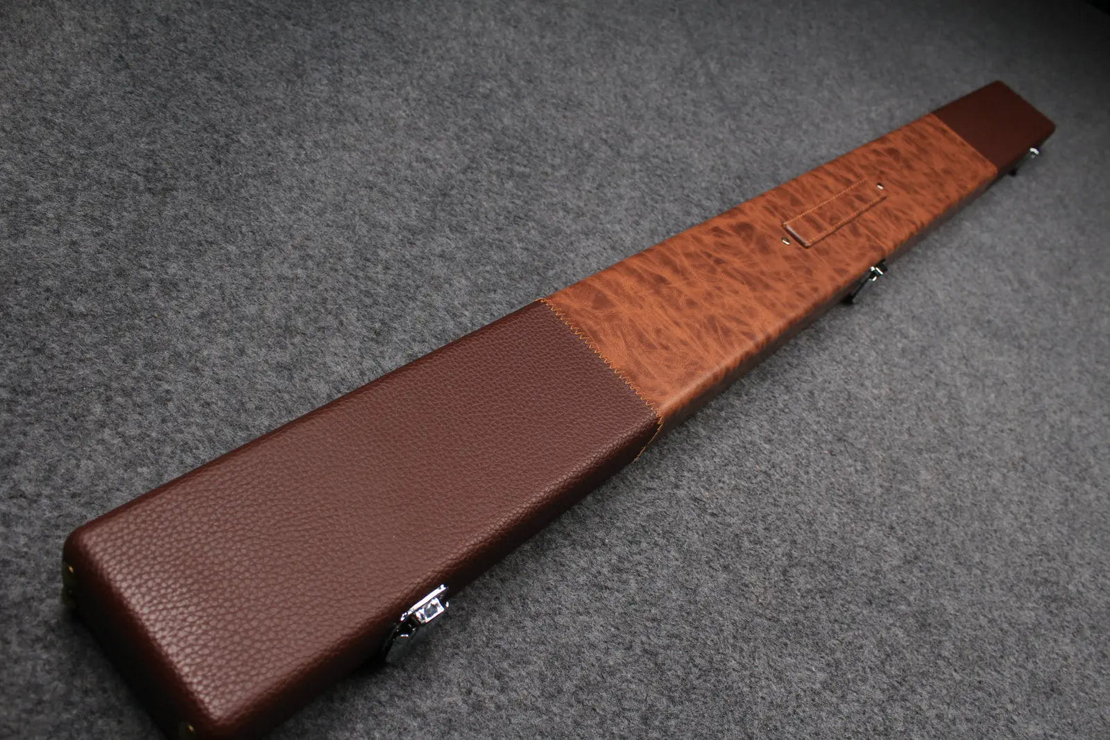 3/4 snooker cue case with 3 slots