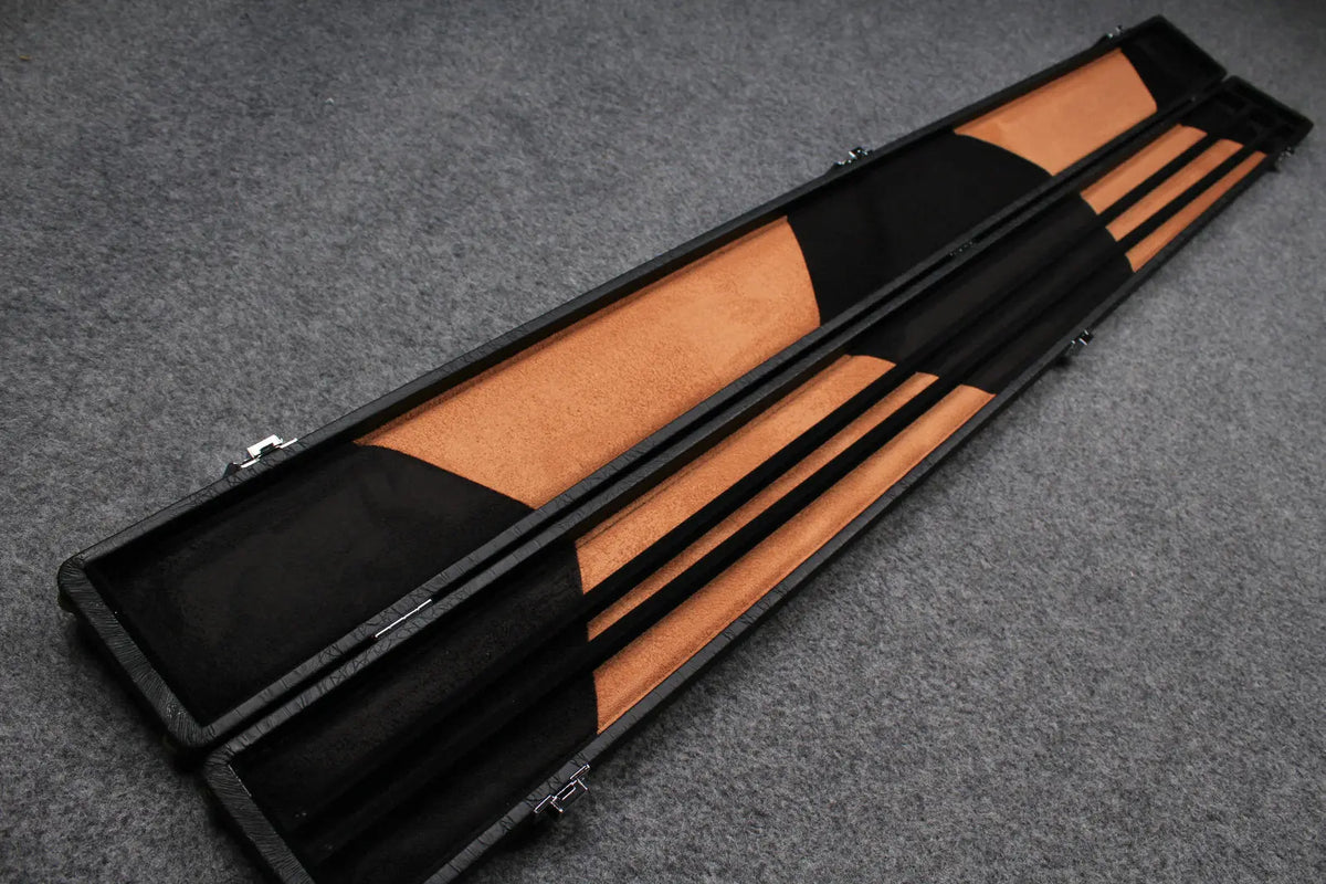 3/4 snooker cue case with 3 slots