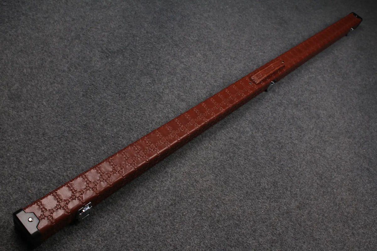 1 piece leather slimline cue case