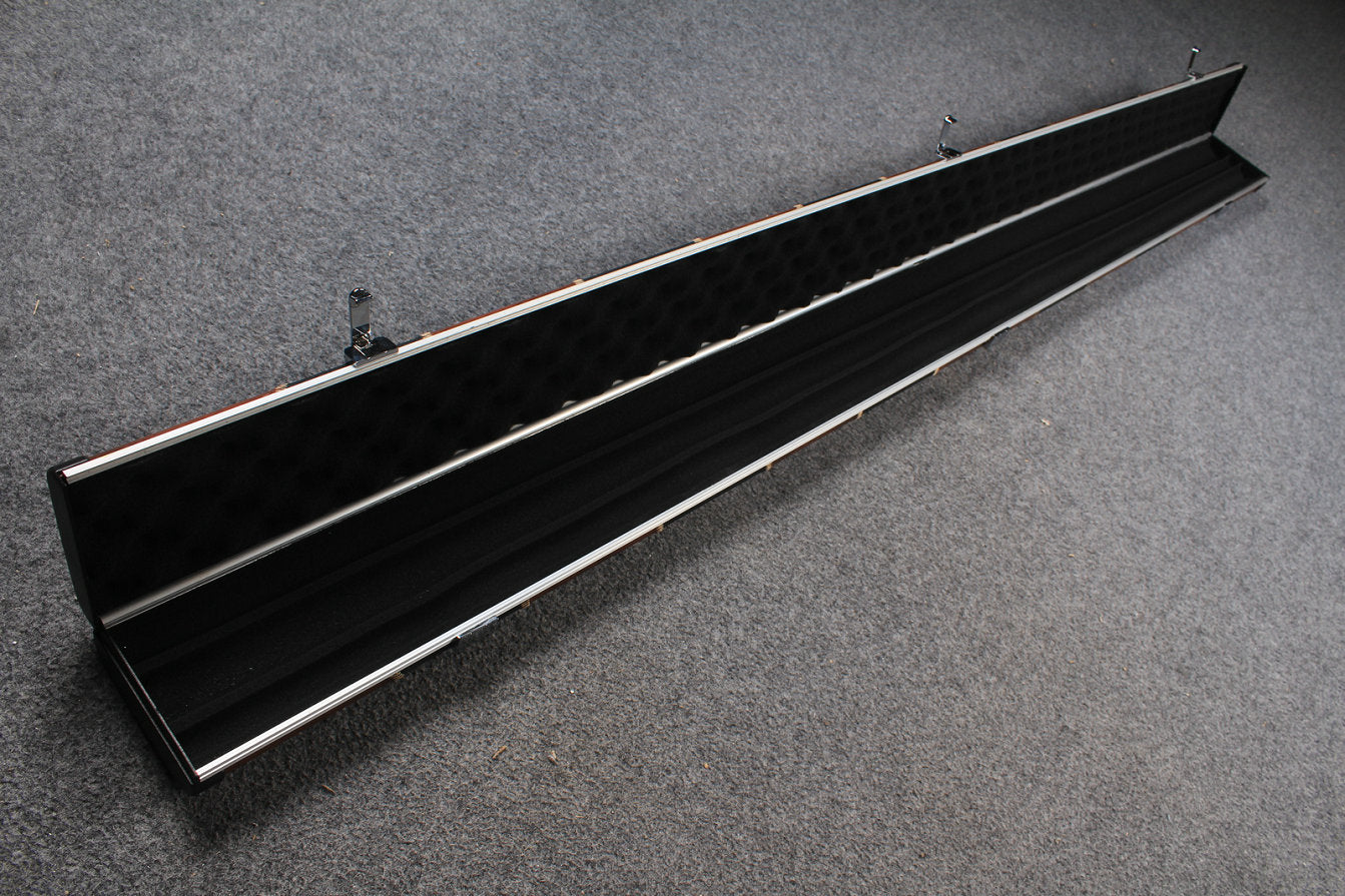 1 piece snooker cue aluminium case with 3 slots