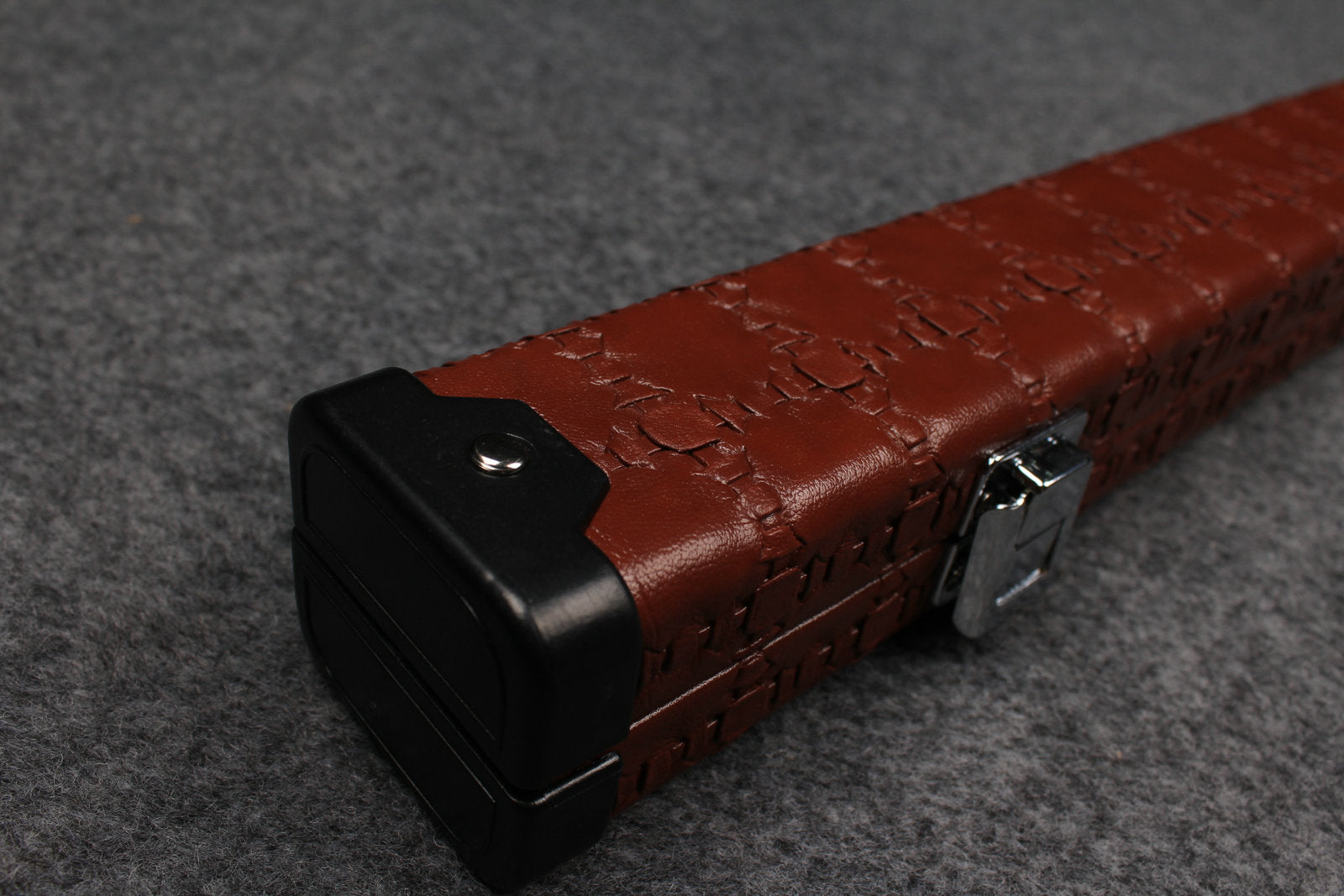 1 piece leather slimline cue case