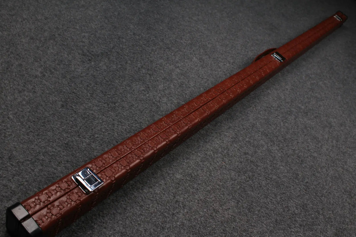 1 piece leather slimline cue case