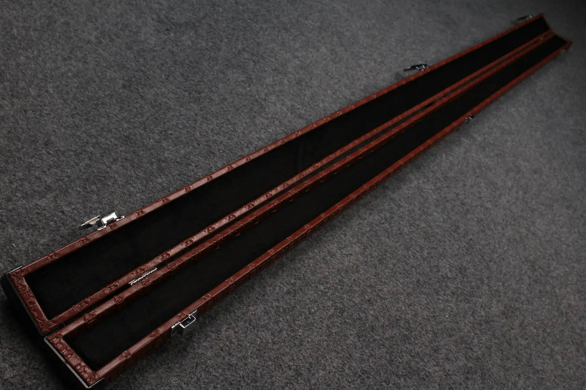 1 piece leather slimline cue case