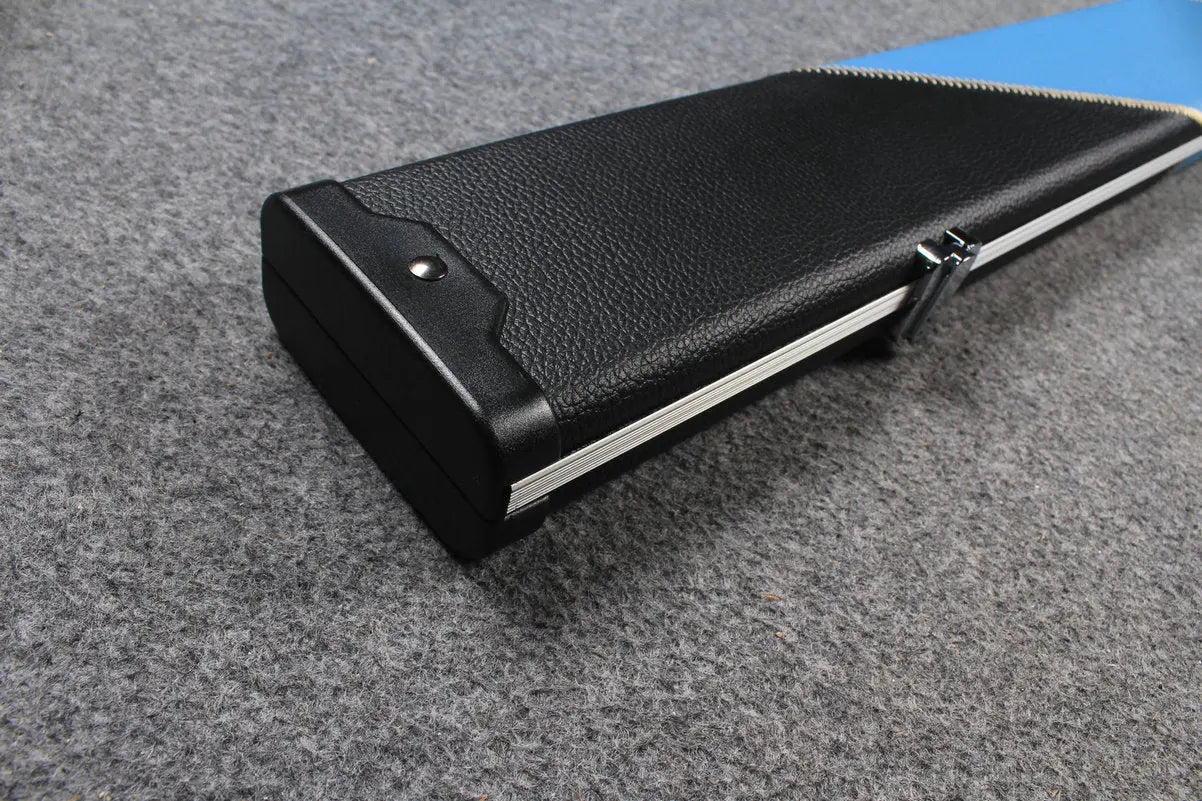 1 piece snooker cue aluminium case with 3 slots