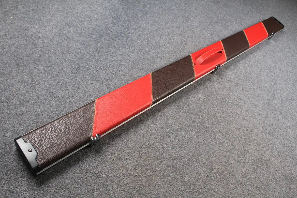 1 piece snooker cue aluminium case with 3 slots