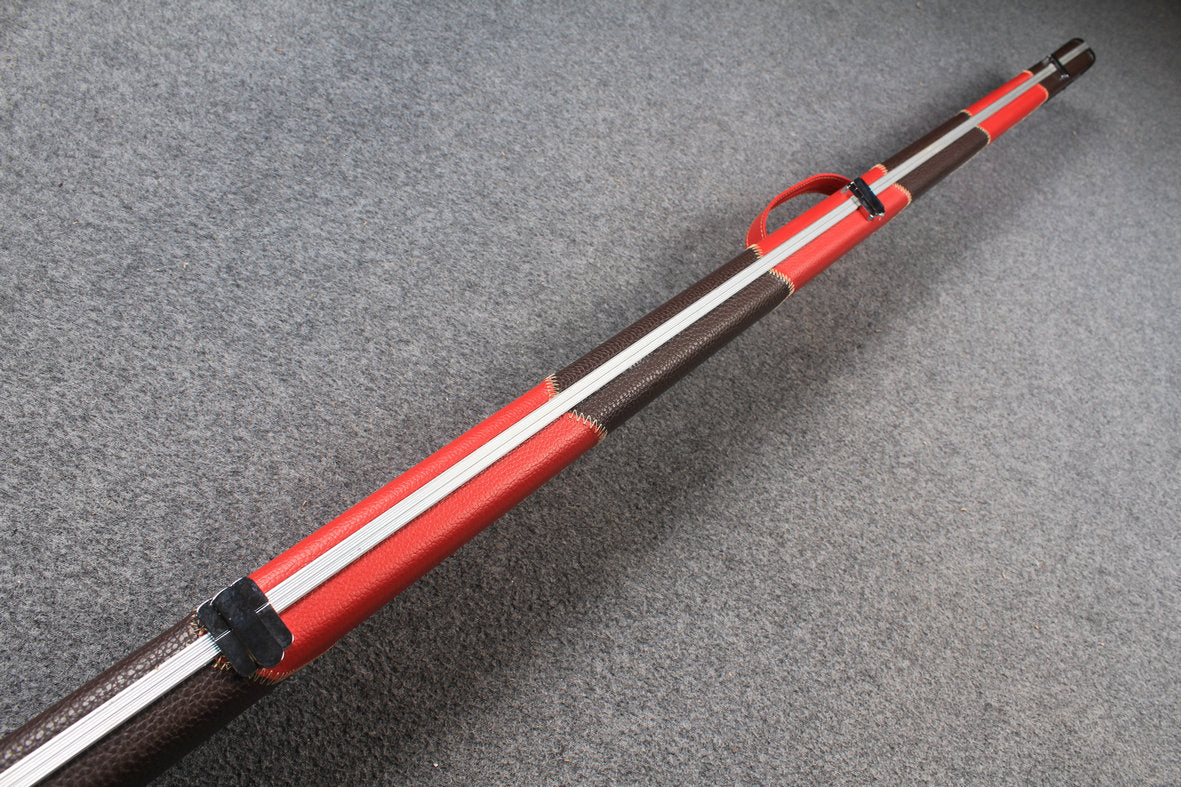 3/4 snooker cue aluminium case with 3 slots