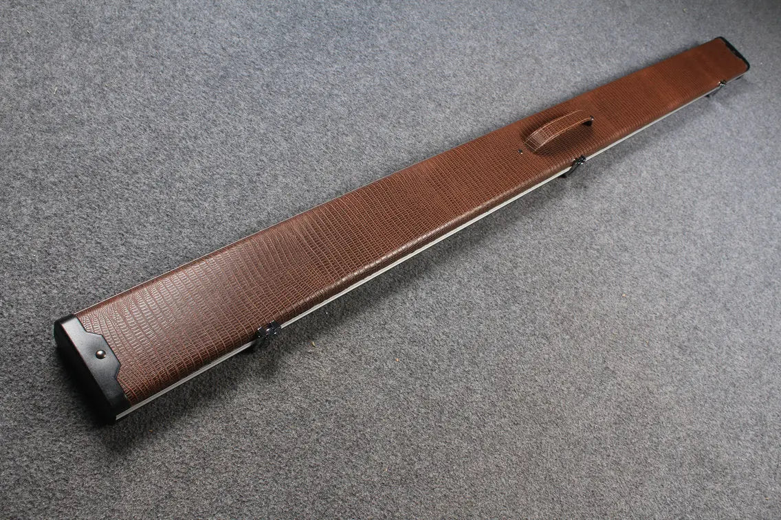 1 piece snooker cue aluminium case with 3 slots