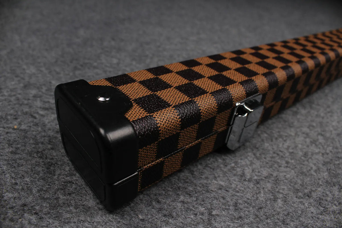 1 piece leather slimline cue case