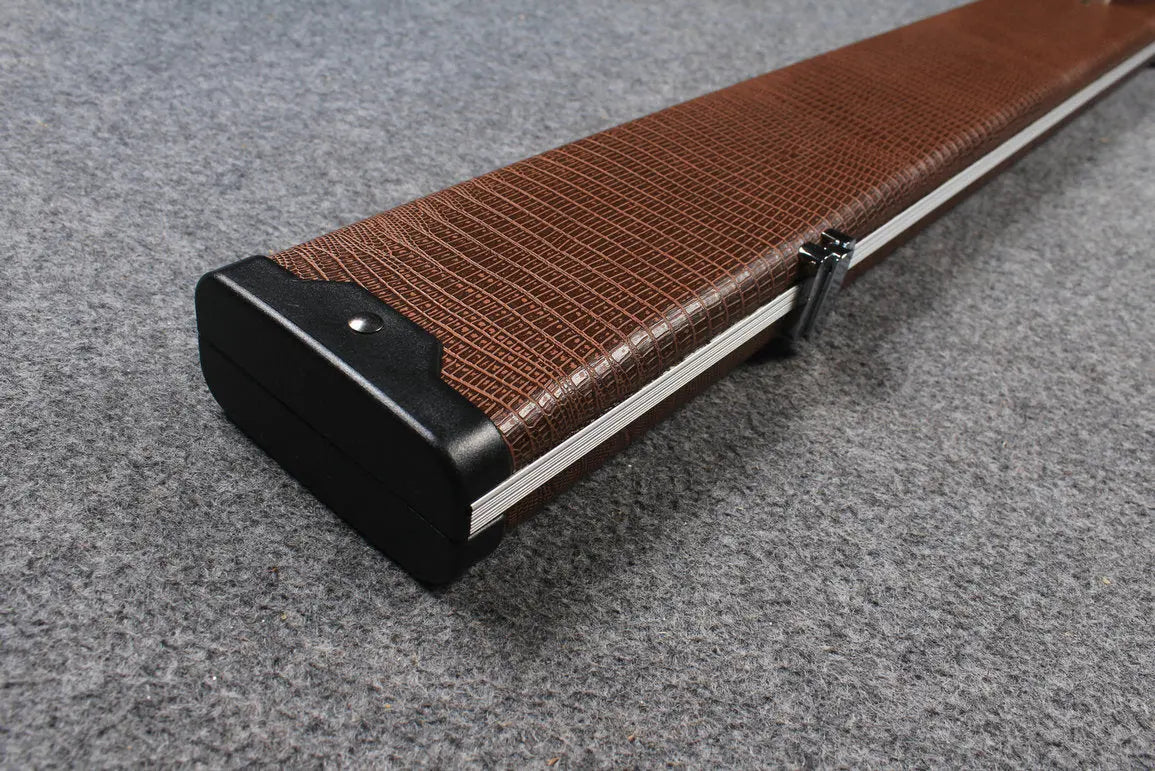 1 piece snooker cue aluminium case with 3 slots