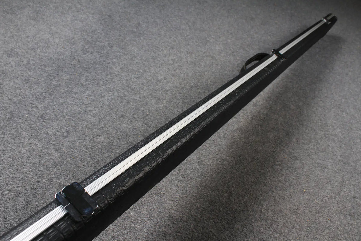 1 piece snooker cue aluminium case with 3 slots