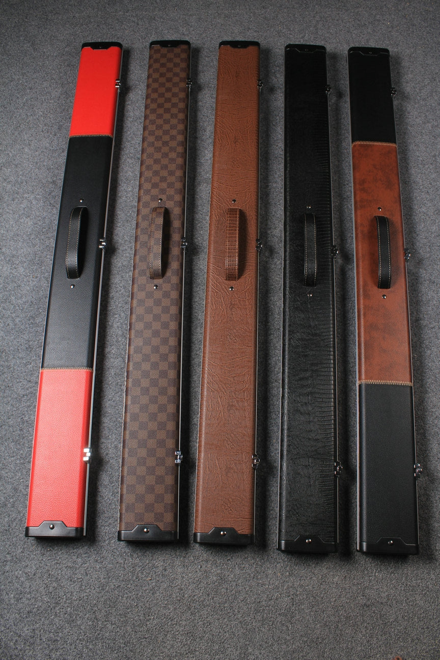 3/4 snooker cue aluminium case with 3 slots