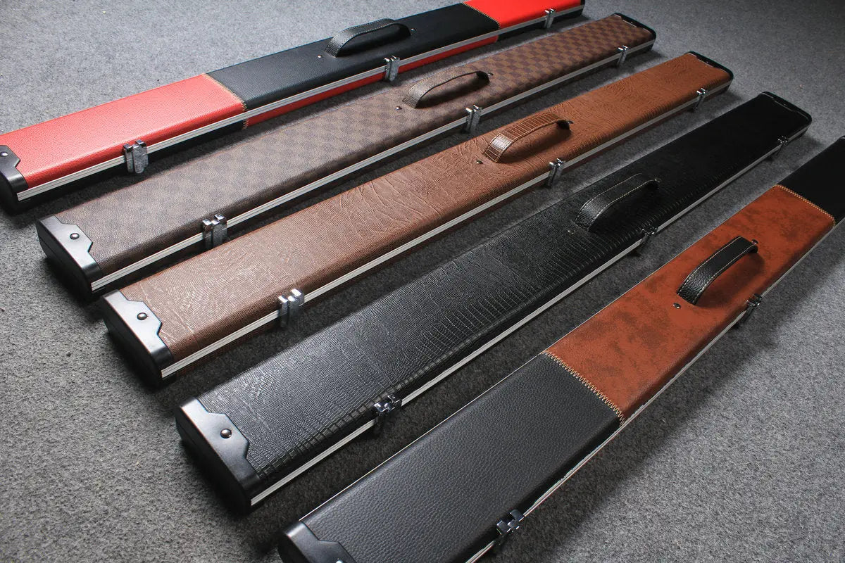 3/4 snooker cue aluminium case with 3 slots WOODS CUES