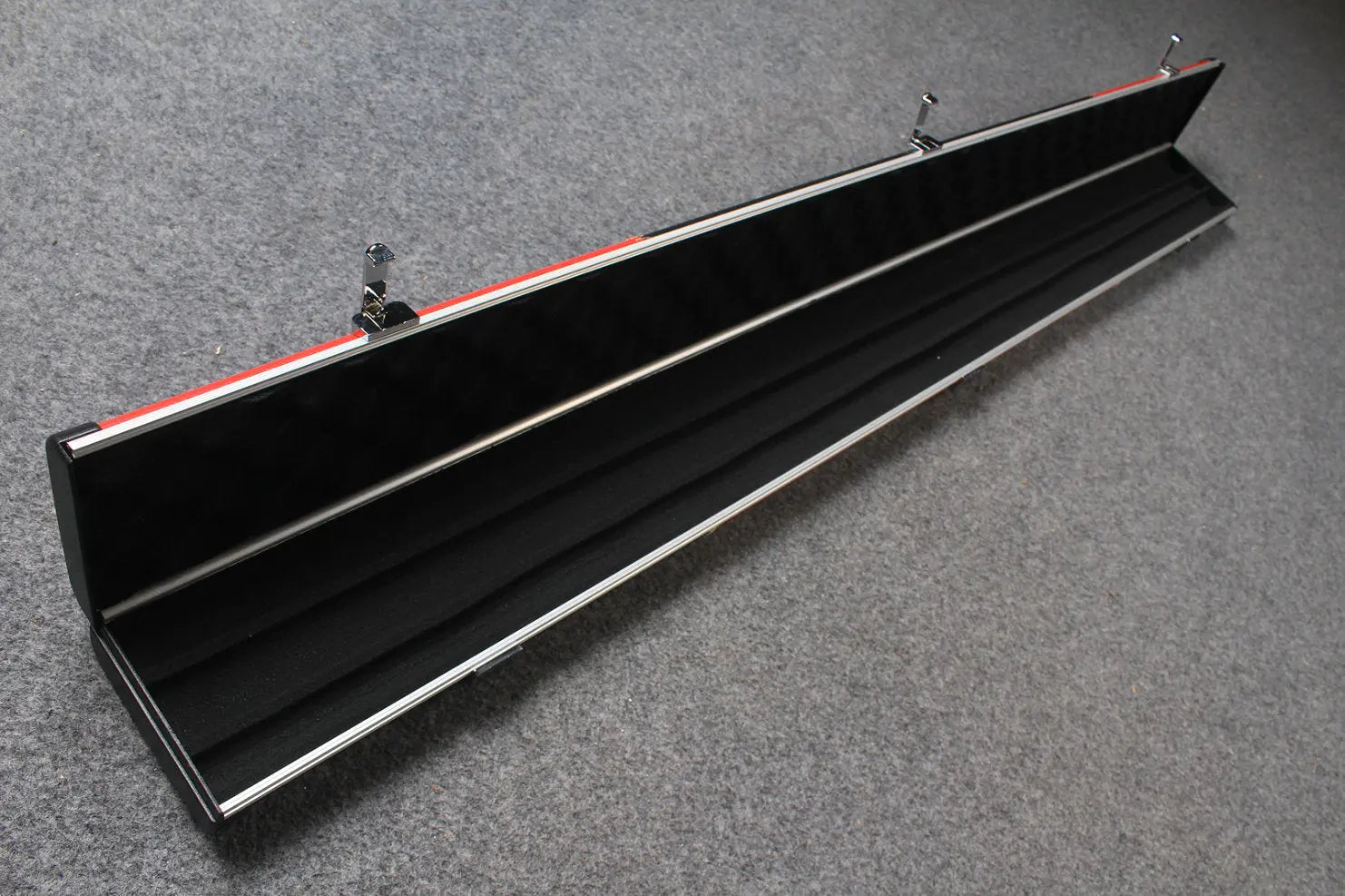 3/4 snooker cue aluminium case with 3 slots WOODS CUES