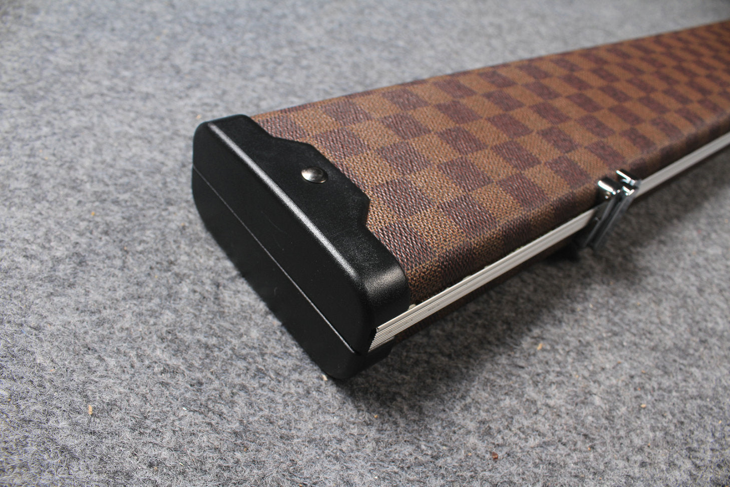 3/4 snooker cue aluminium case with 3 slots