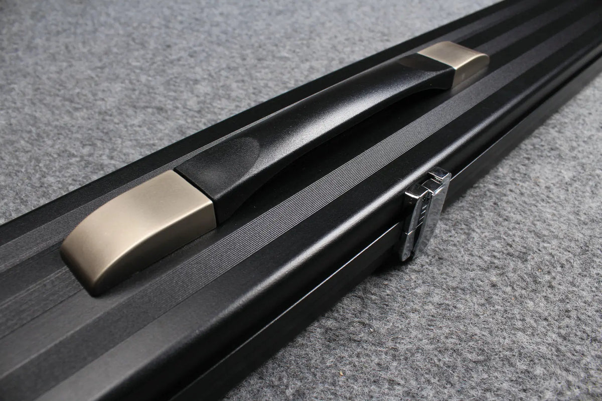 deluxe 3/4 aluminium cue case 125 cm , with 3 slots