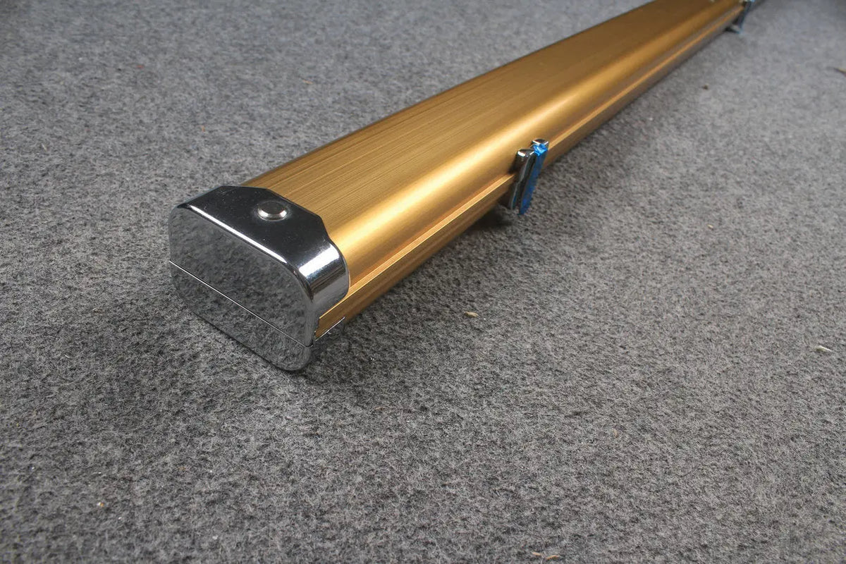 1 Piece deluex slimline Aluminium Case With 2 Slots WOODS CUES