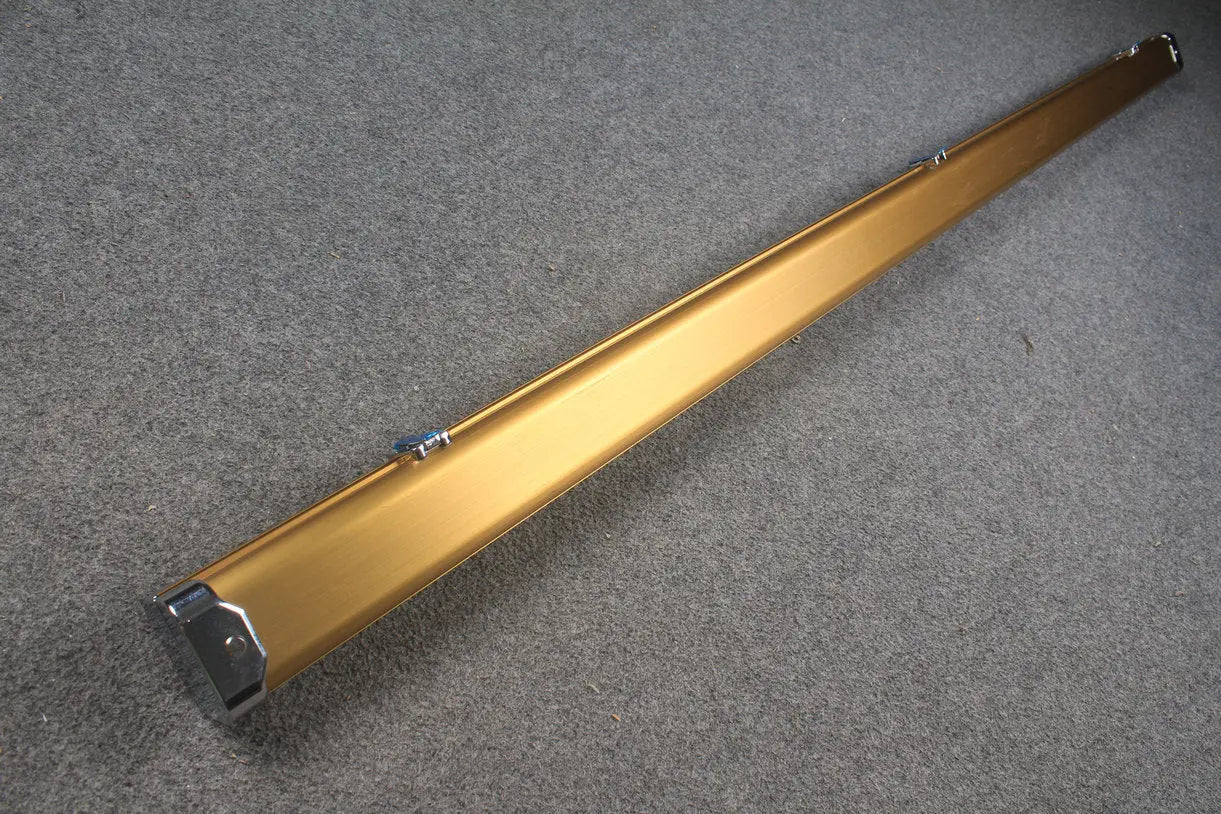 1 Piece deluex slimline Aluminium Case With 2 Slots WOODS CUES
