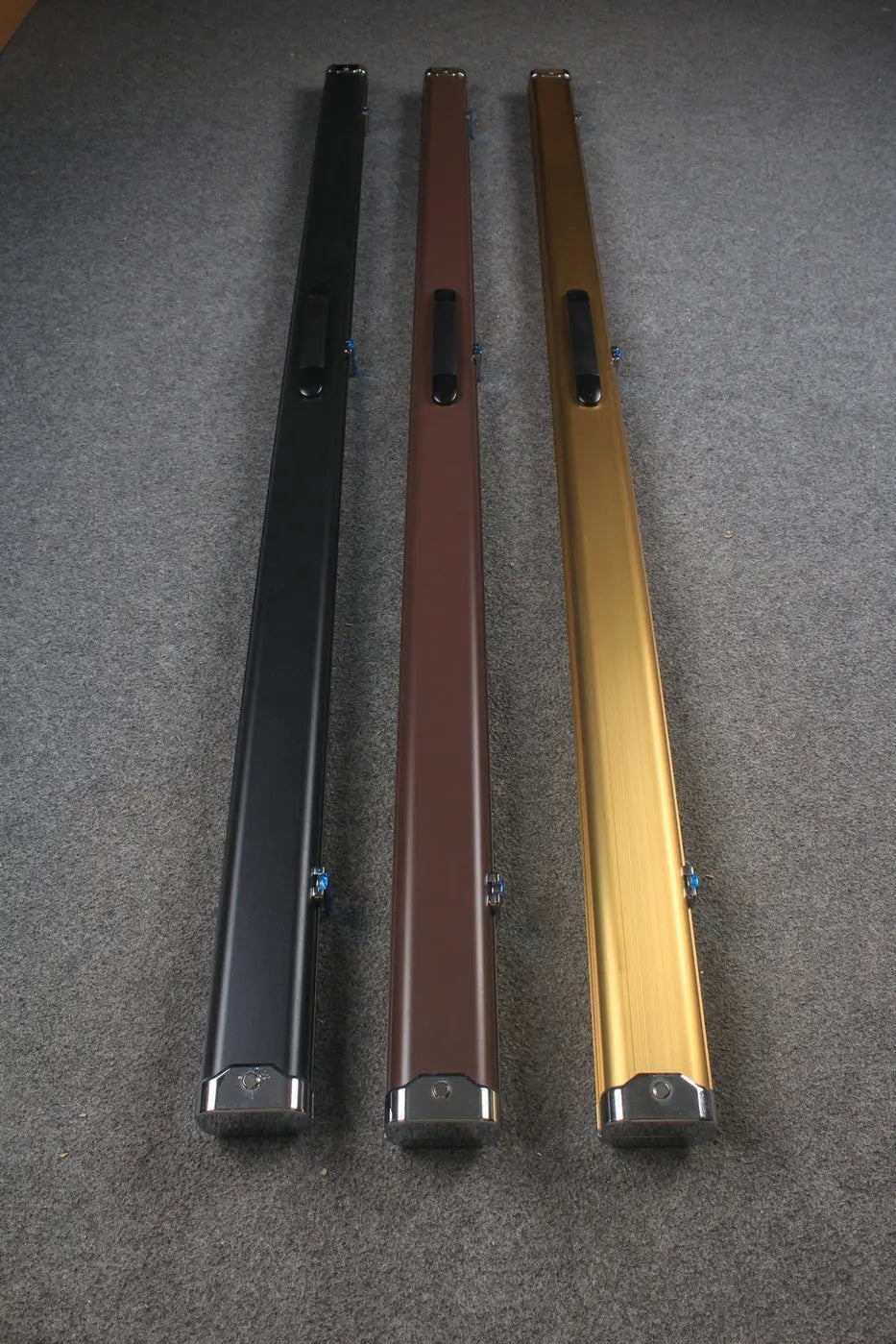 1 Piece deluex slimline Aluminium Case With 2 Slots WOODS CUES