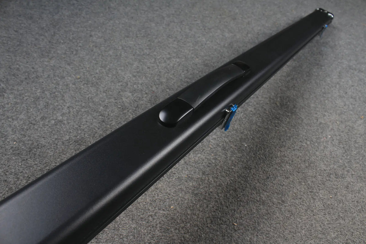 1 Piece deluex slimline Aluminium Case With 2 Slots WOODS CUES