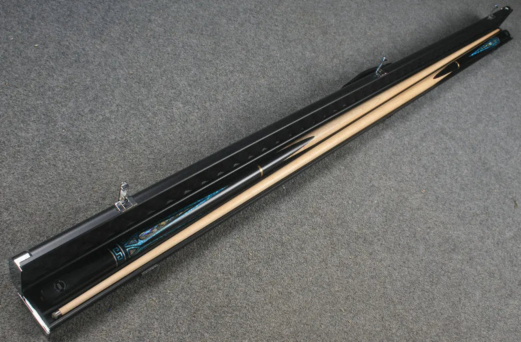 1 Piece deluex slimline Aluminium Case With 2 Slots WOODS CUES