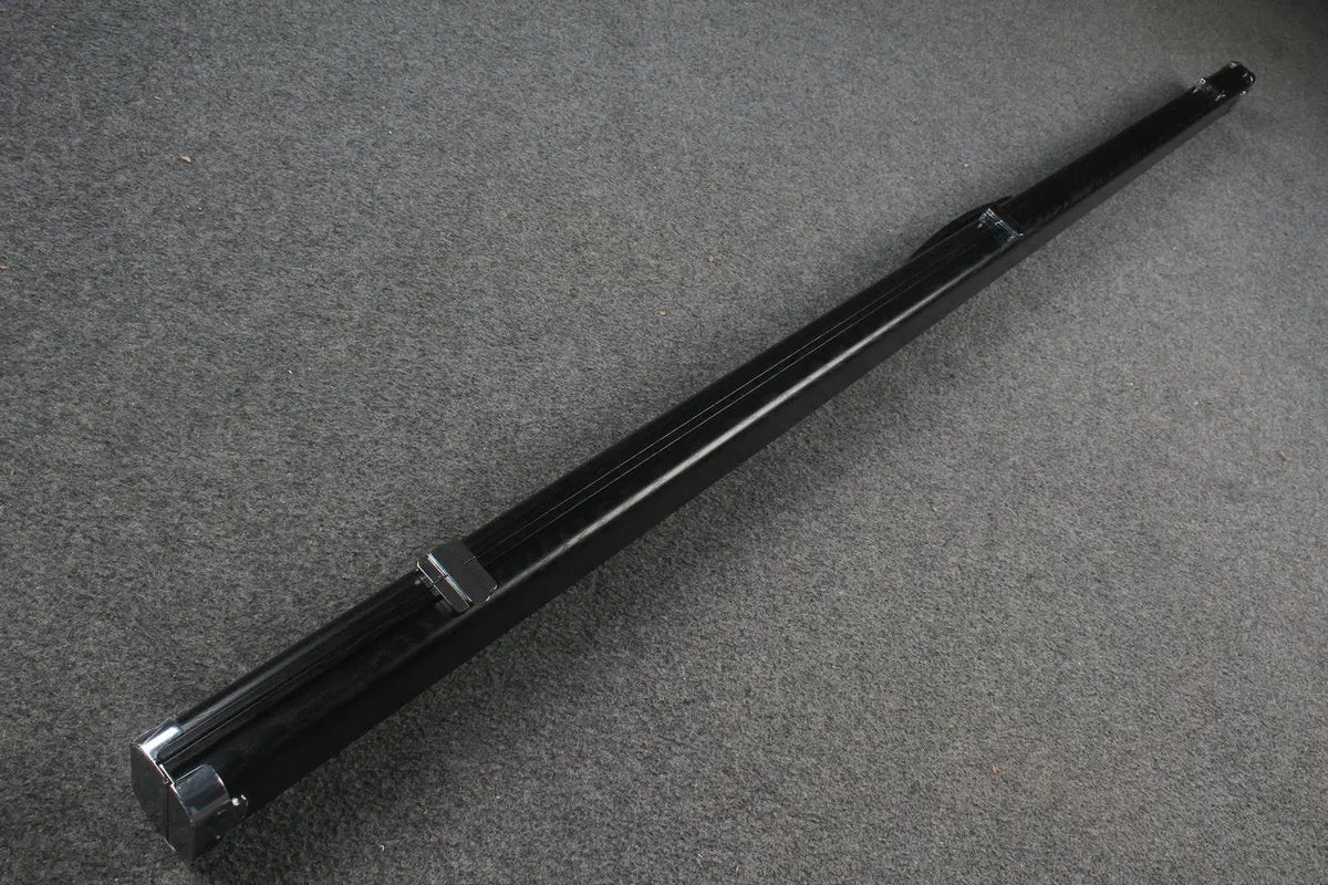 1 Piece deluex slimline Aluminium Case With 2 Slots WOODS CUES